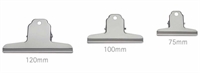 Brevklemme 100 mm, letter clips, 10 stk. pr. pk.